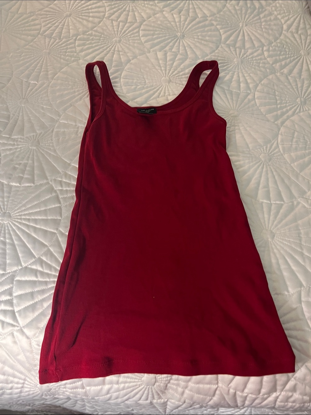 Ann Taylor Burgundy Tank Top